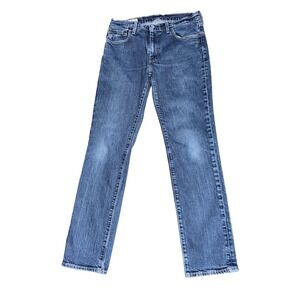 Levis 511 Slim Fit Jeans Mens 32x32 Medium Wash Blue Denim Pants